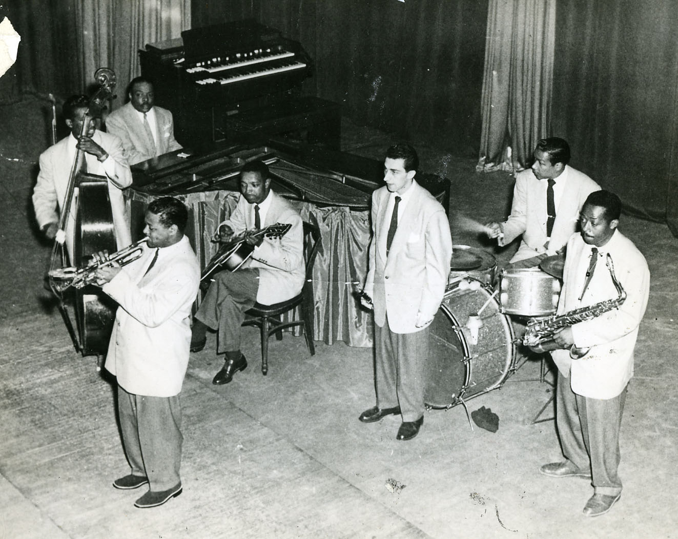 Terry with basie band